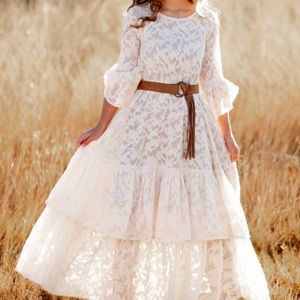 Joyfolie - CHANDRA DRESS IN BONE WHITE- Size 10